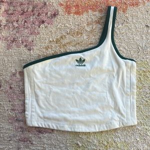 Adidas single strap sports top S